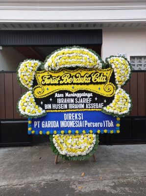 Papan Bunga Duka di Vii Koto